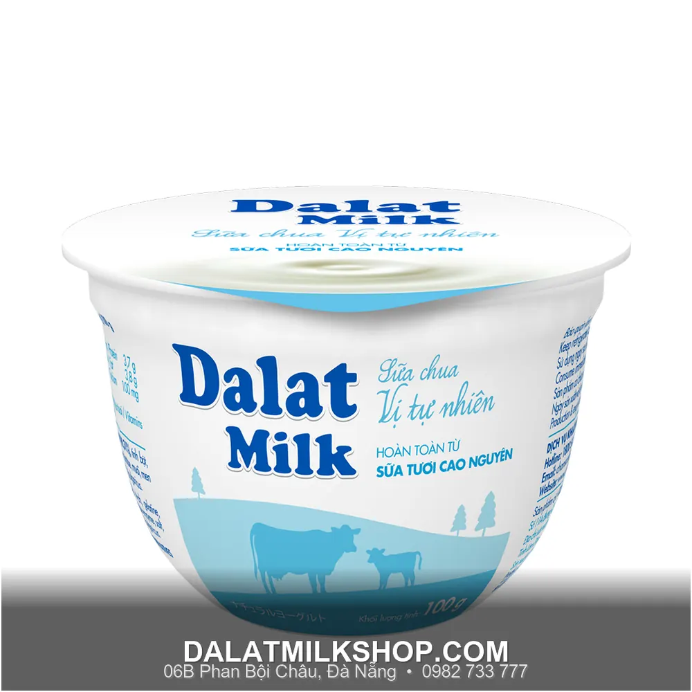 Sua Chua Vi Tu Nhien Dalatmilk 100G