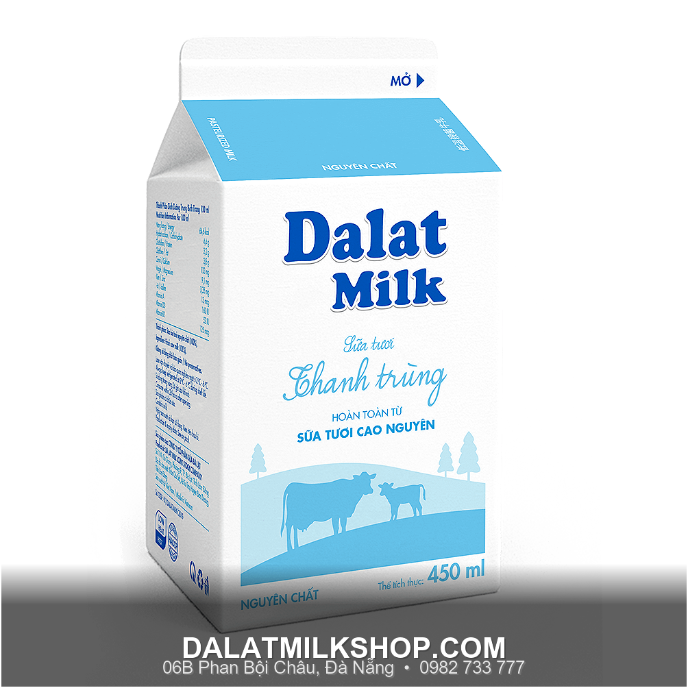 Sua Tuoi Thanh Trung Nguyen Chat Dalatmilk 450Ml