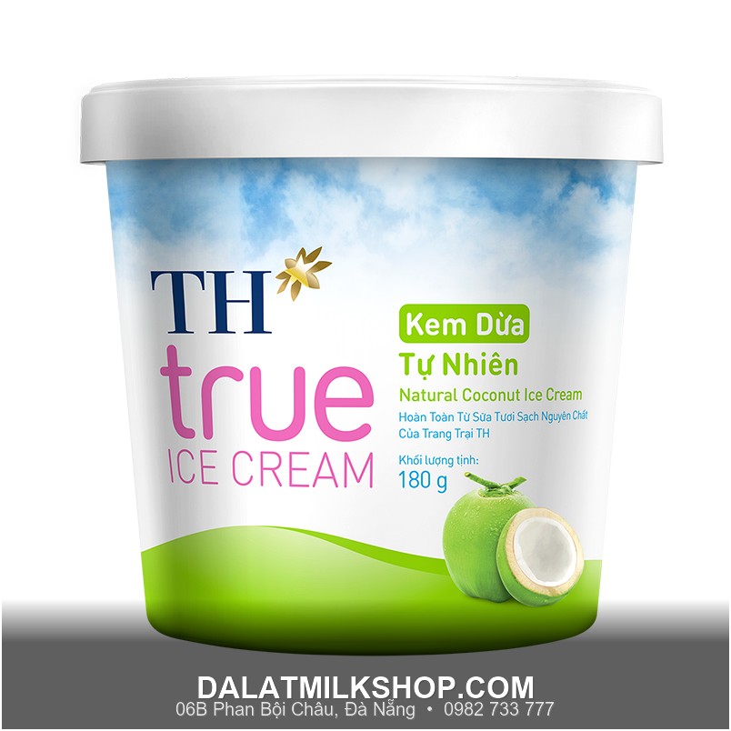 Kem hộp TH True Milk Dứ 180g
