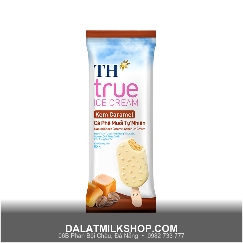 Kem que TH True Milk Caramel Cà Phê Muối