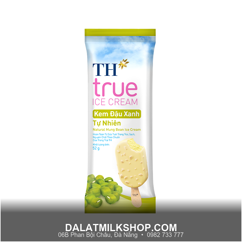 Kem que TH True Milk Đậu Xanh