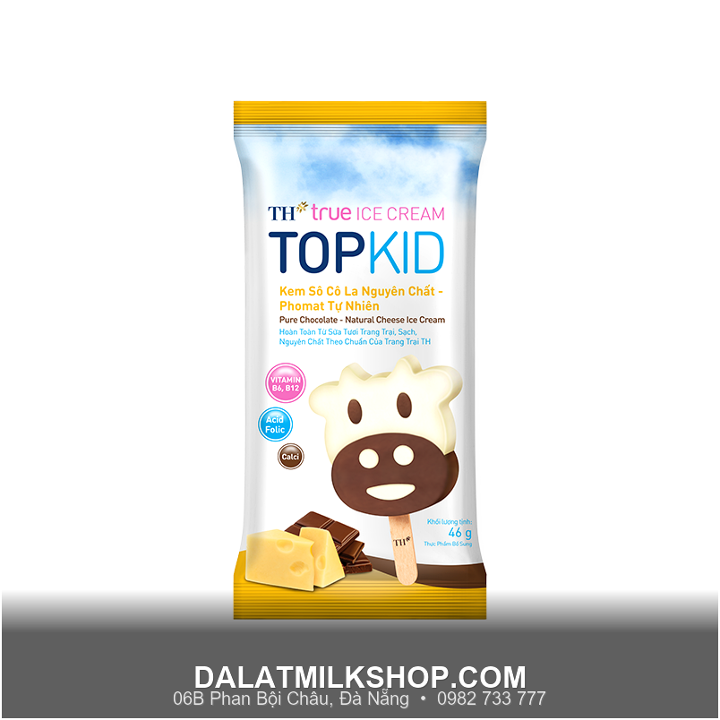 Kem TOPKID TH True Milk Socola Phô Mai