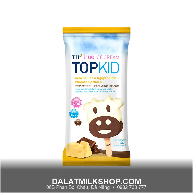 Kem TOPKID TH True Milk Socola Phô Mai