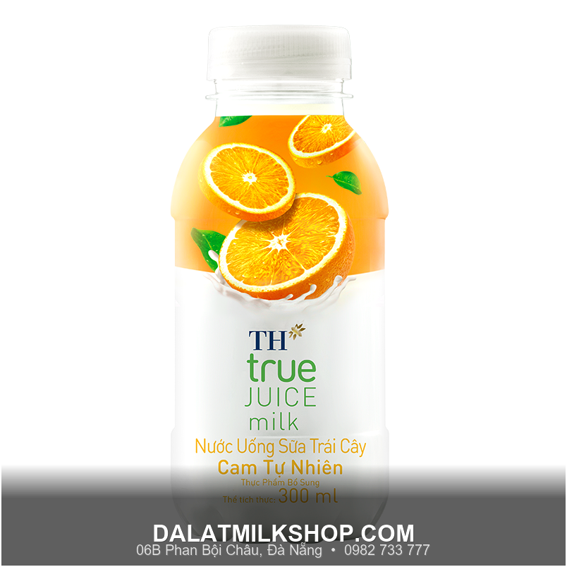 Nước sữa trái cây TH vị cam tự nhiên