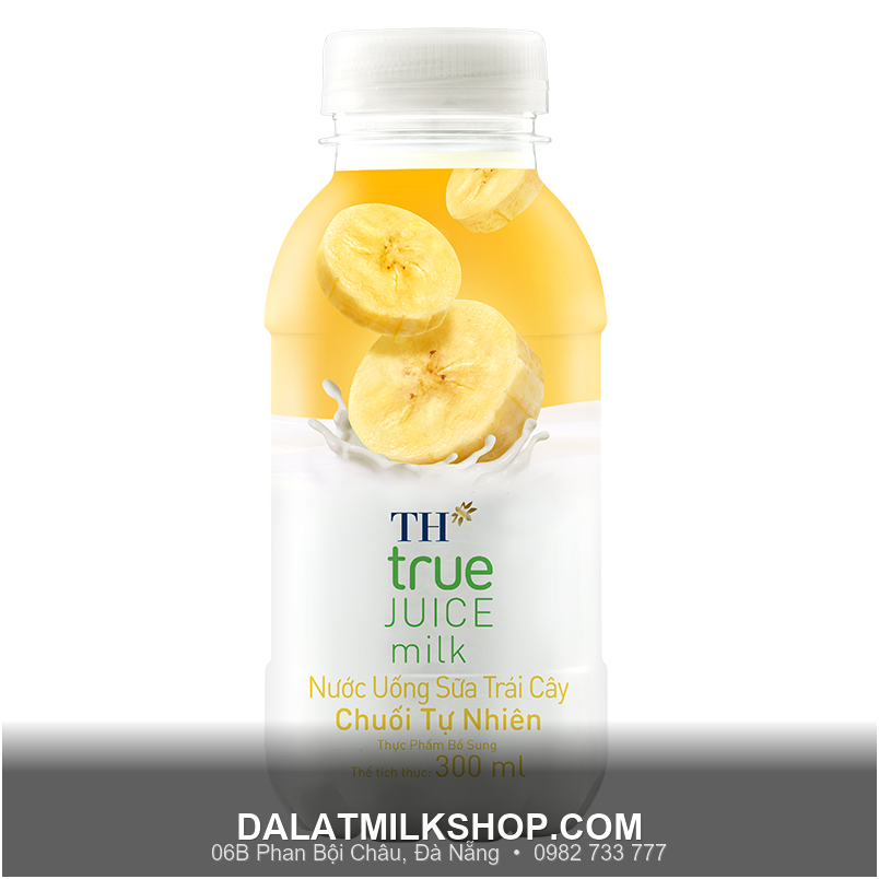 Nước sữa trái cây TH vị chuối tự nhiên
