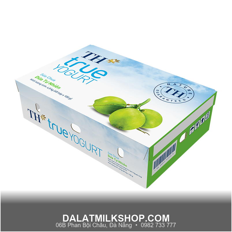 Sữa chua ăn TH True Milk dứa tự nhiên 100g