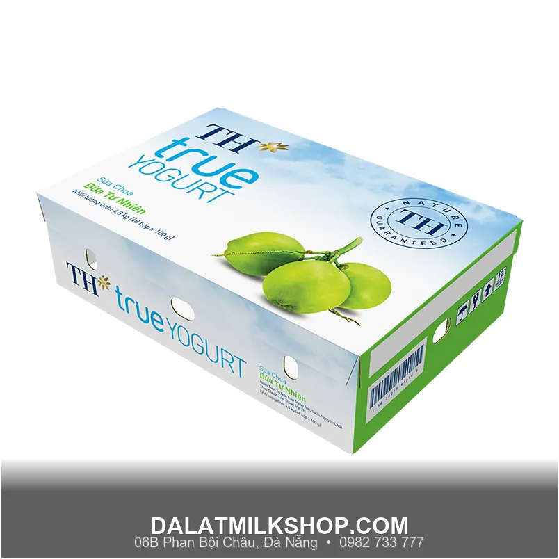 Sữa chua ăn TH True Milk dứa tự nhiên 100g