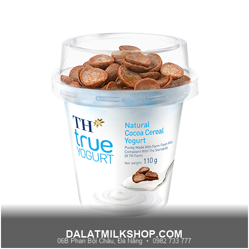 Sữa chua ngũ cốc cacao TH tự nhiên