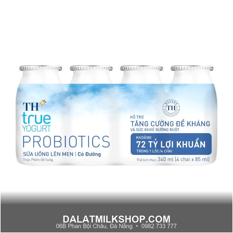 TH sữa uống lên men có đường 85ml