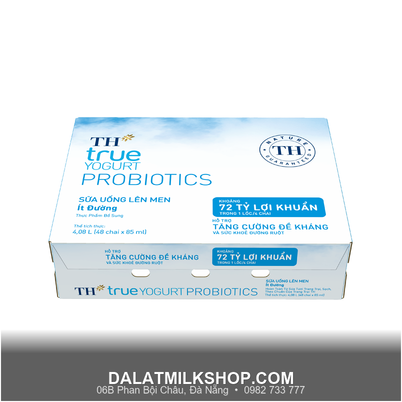 TH sữa uống lên men ít đường 85ml