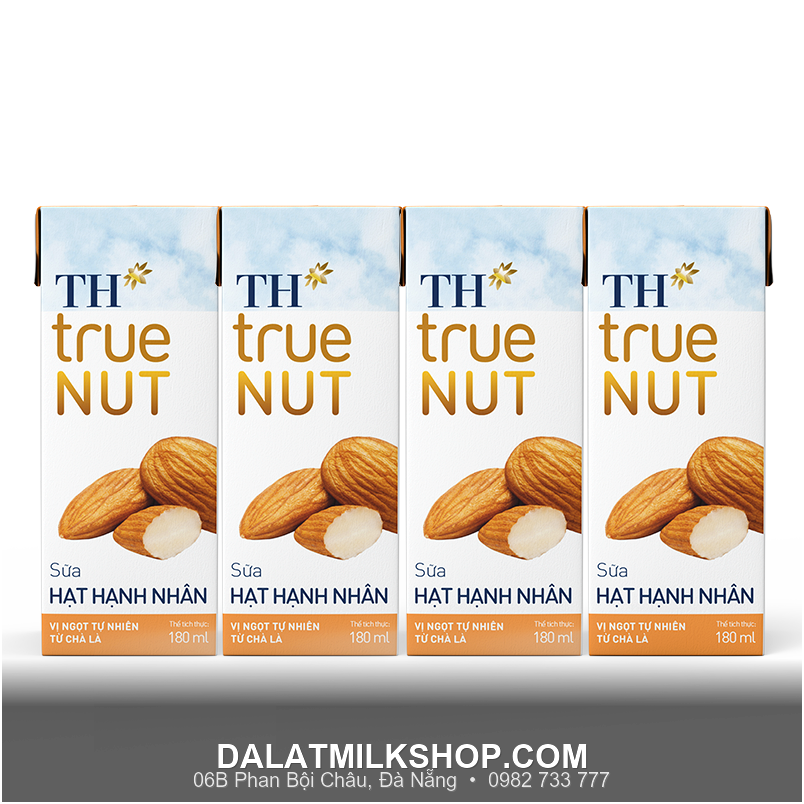 Sữa hạt hạnh nhân TH True Milk 180ml