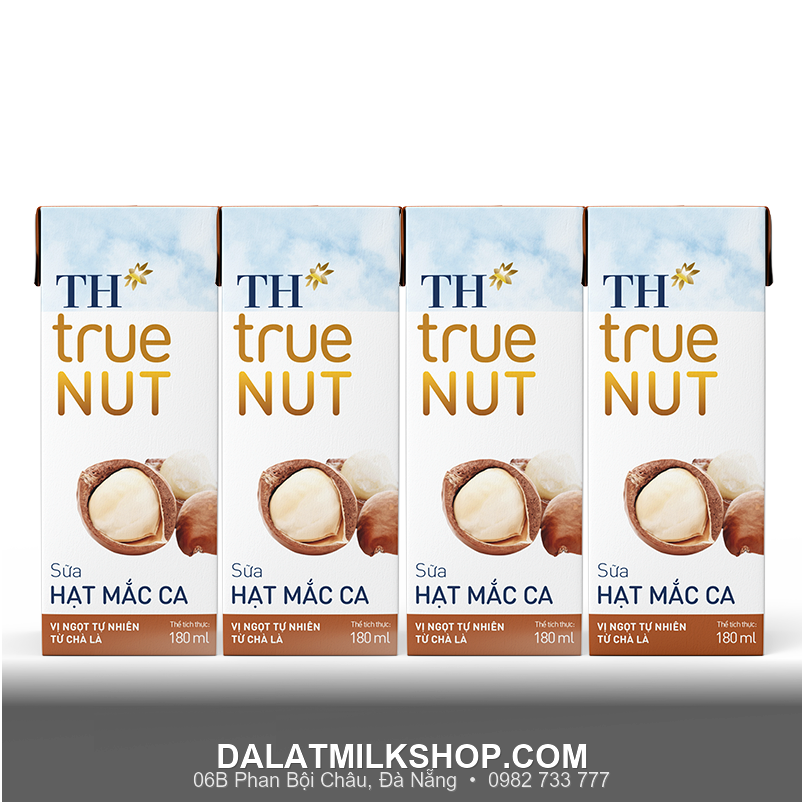Sữa hạt macca TH True Milk 180ml