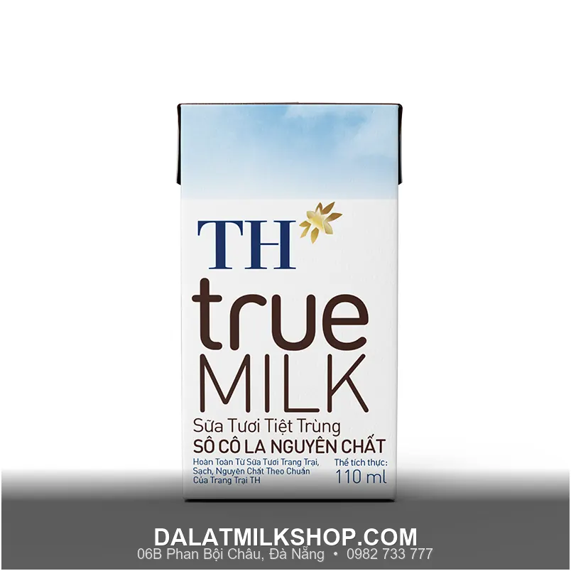 Sữa TH socola nguyên chất 110ml