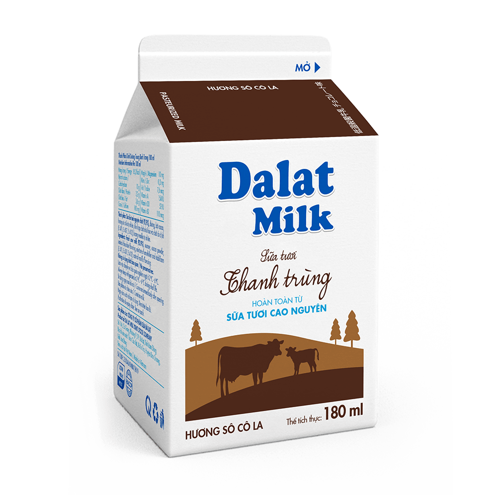 Sữa tươi thanh trùng Dalatmilk tại Đà Nẵng