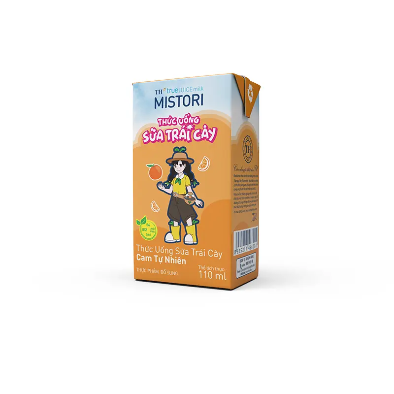 Sữa trái cây TH True Juice Milk tại Đà Nẵng — cam, chuối, dâu, việt quất, mãng cầu