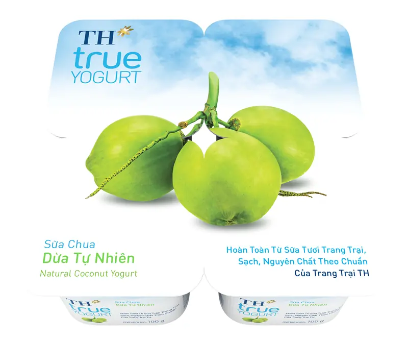Sữa chua ăn TH True Milk tại Đà Nẵng — tự nhiên, nha đam, sầu riêng, nếp cẩm