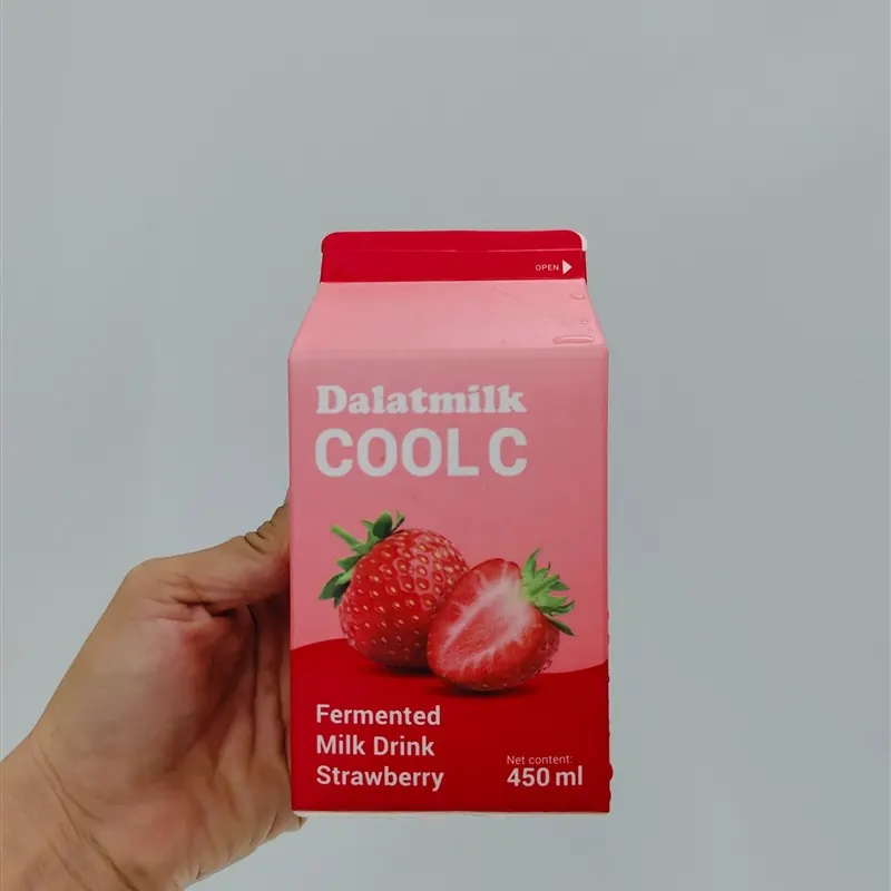 Cool C Dâu 450ml - Dalatmilkshop Đà Nẵng