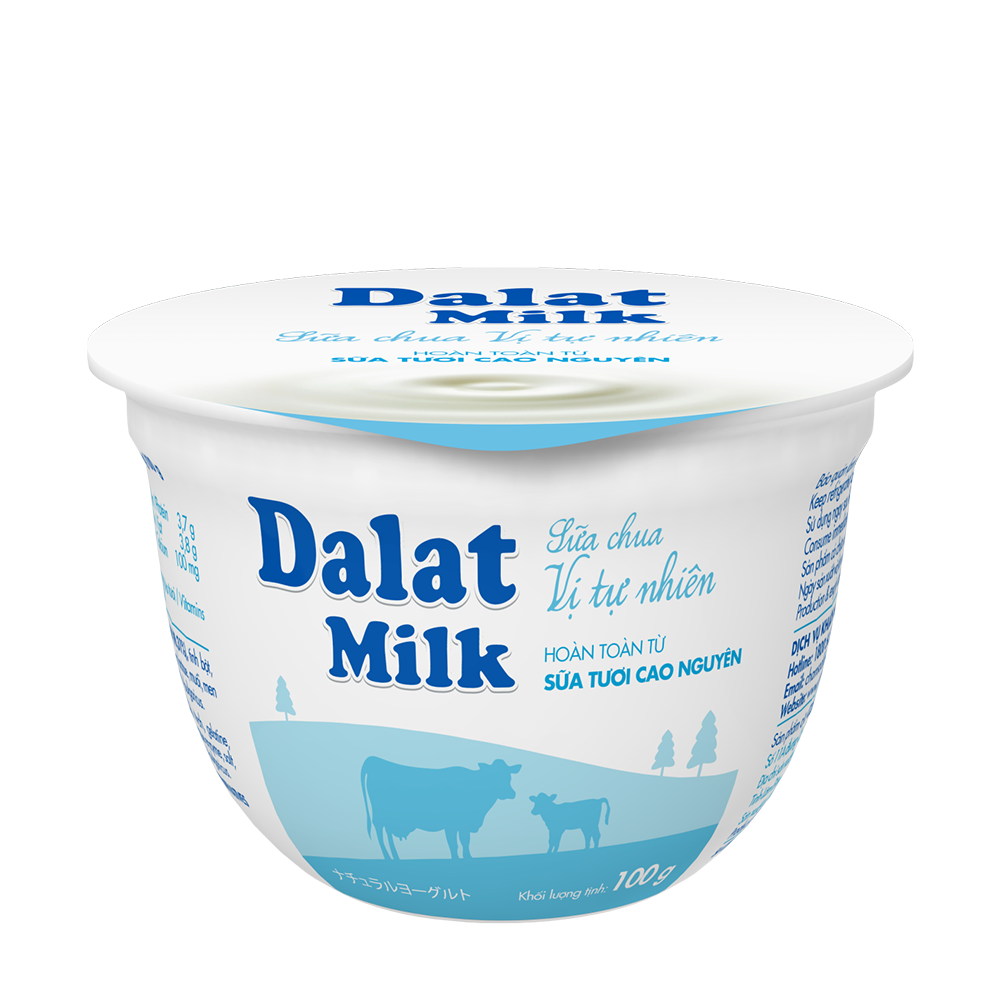 Sữa Chua Ăn  - Dalatmilk  - Dalatmilkshop Đà Nẵng