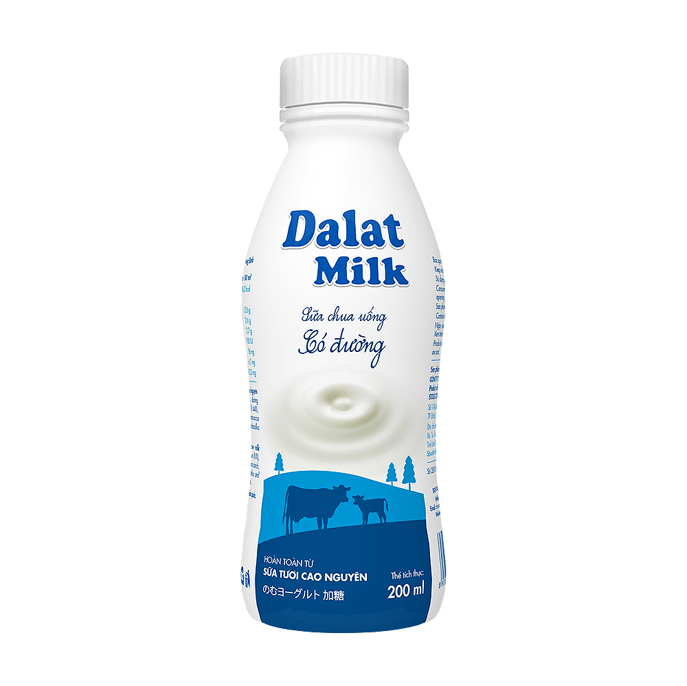 Sữa Chua Uống  - Dalatmilk  - Dalatmilkshop Đà Nẵng