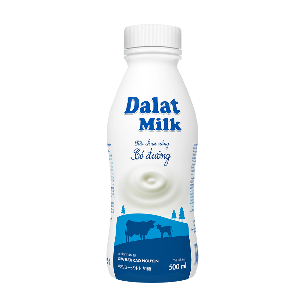 Sữa Chua Uống  - Dalatmilk  - Dalatmilkshop Đà Nẵng