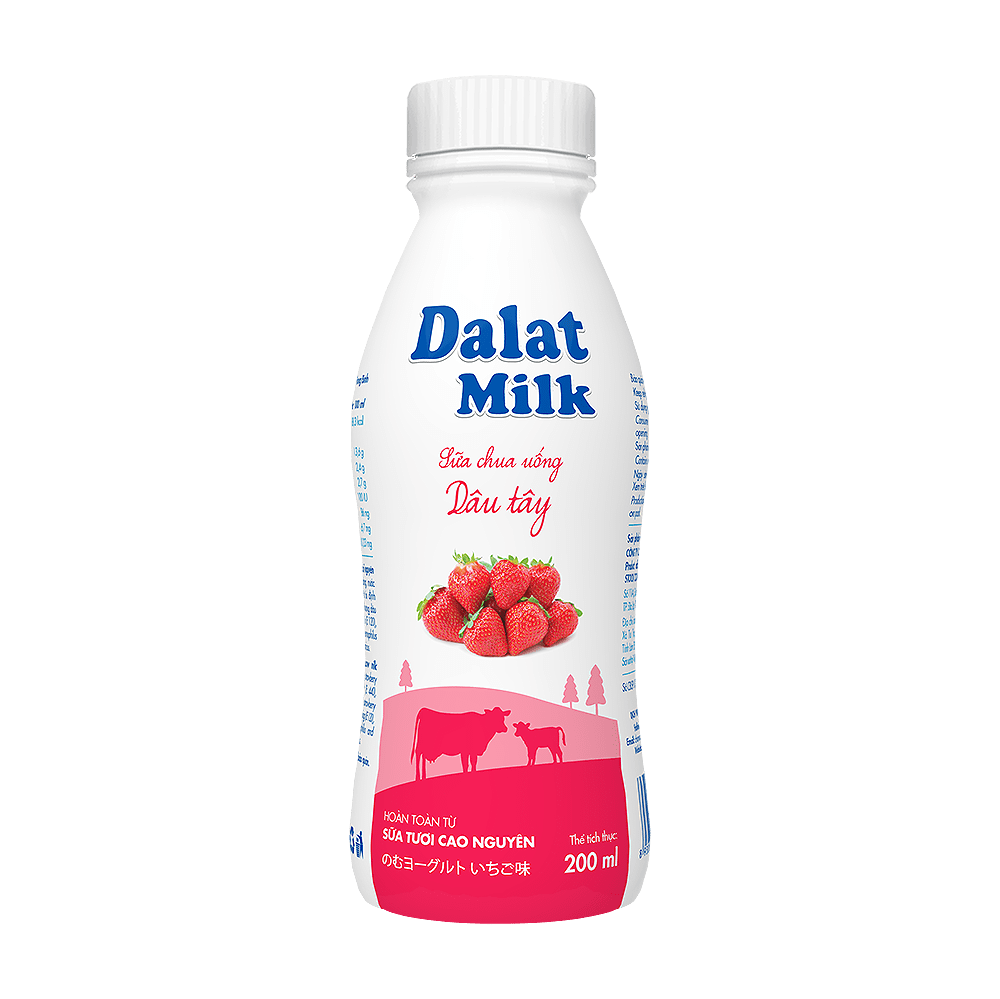 Sữa Chua Uống  - Dalatmilk  - Dalatmilkshop Đà Nẵng
