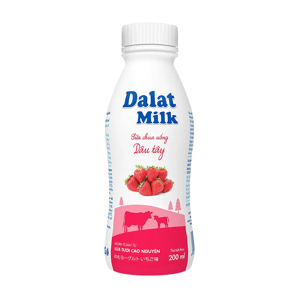 Sữa Chua Uống  - Dalatmilk  - Dalatmilkshop Đà Nẵng