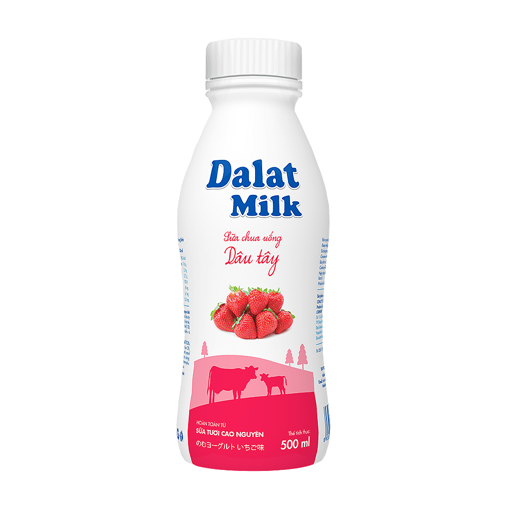 Sữa Chua Uống  - Dalatmilk  - Dalatmilkshop Đà Nẵng
