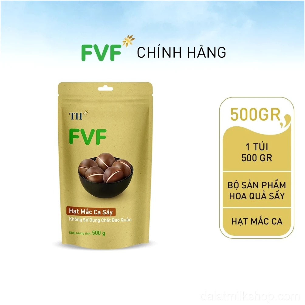 Hạt Mắc Ca Sấy FVF 500g