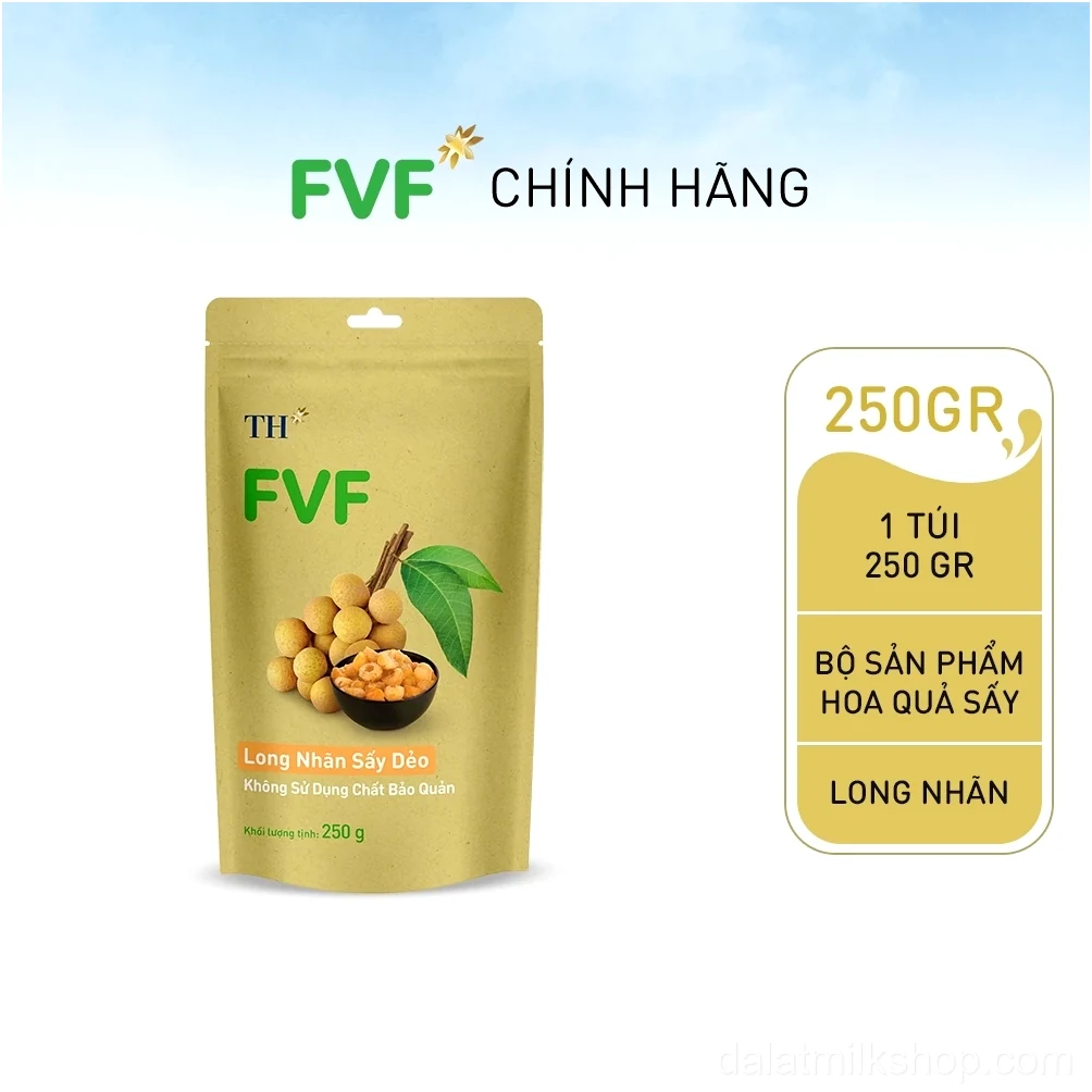 Long Nhãn Sấy Dẻo FVF 250g