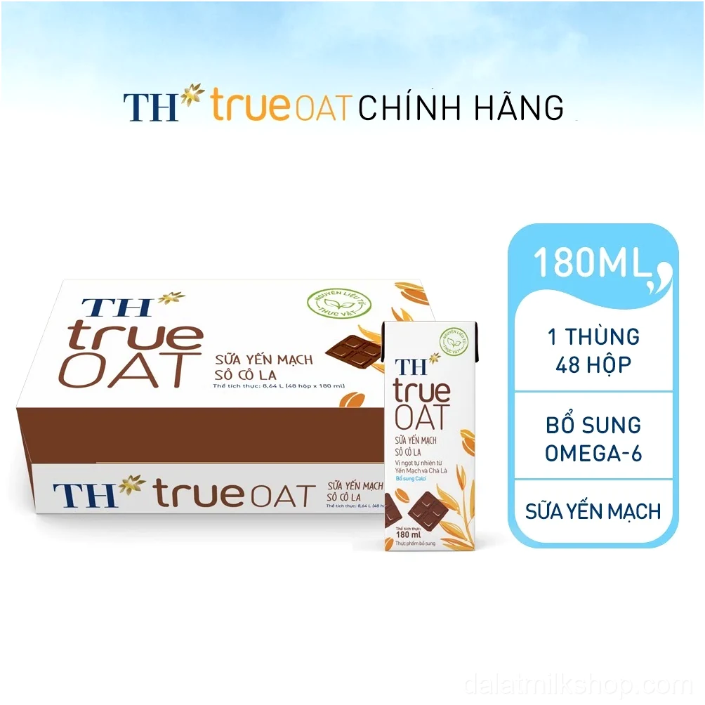 LIVESTREAM Thùng 48 hộp Sữa Yến Mạch Sô Cô La TH t