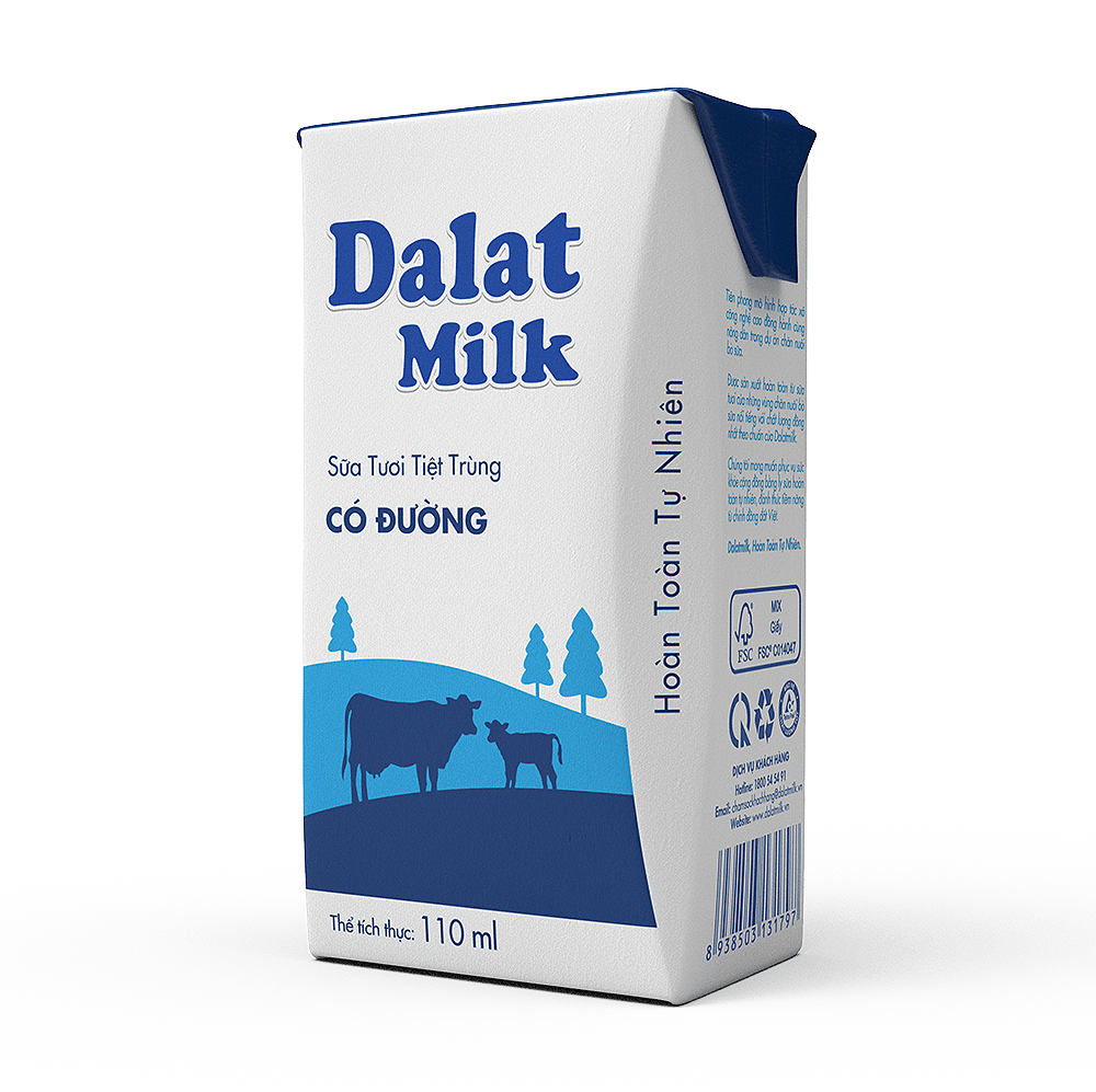 Sữa tươi tiệt trùng Dalatmilk