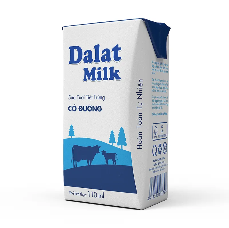 Sữa tươi tiệt trùng Dalatmilk